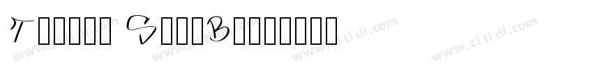 Tobias SemiBold字体转换